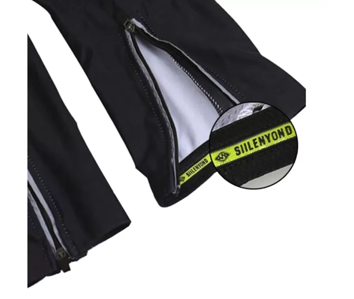 Фото - Велоодяг Костюм вело жіночий Siilenyond SW-CT-057 Black Pink XXXL Смуги довгий рукав штани