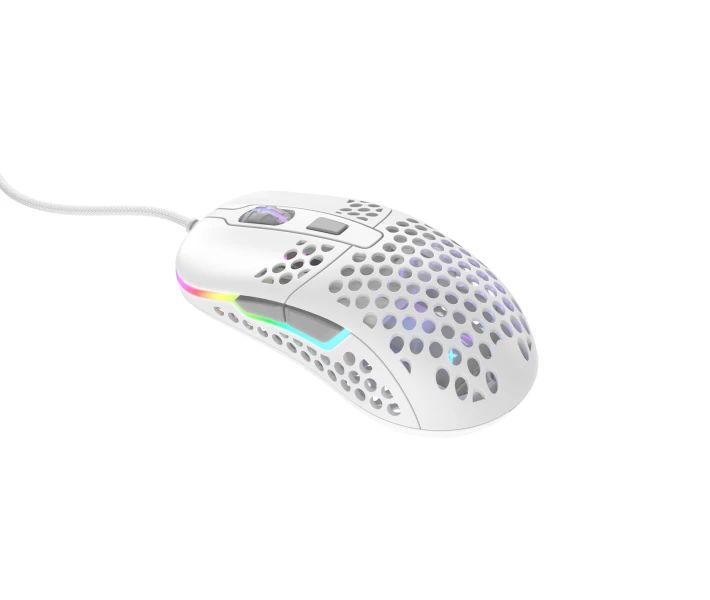 Фото - Мишки Провідна ігрова мишка Cherry Xtrfy M42 з RGB Білий (XG-M42-RGB-WHITE)
