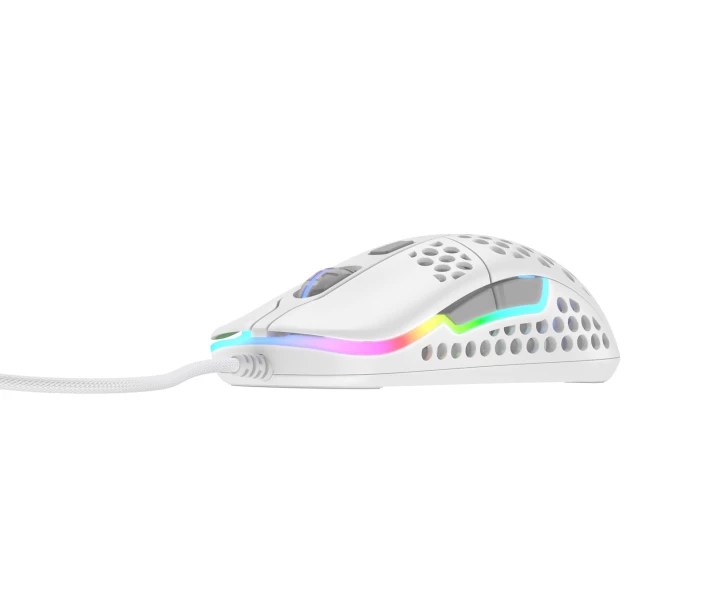 Фото - Мишки Провідна ігрова мишка Cherry Xtrfy M42 з RGB Білий (XG-M42-RGB-WHITE)