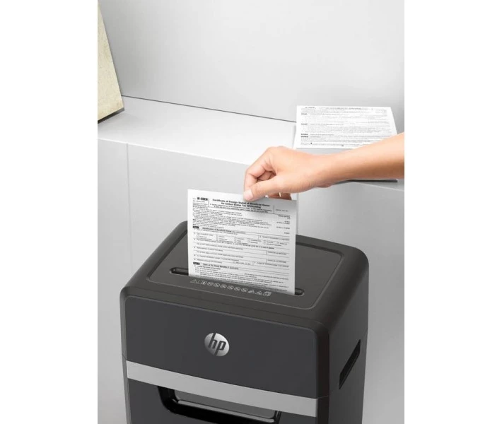 ぺんたろ様ページ Знищувач документів HP Pro Shredder 16MC 2808 30л чорний купити в