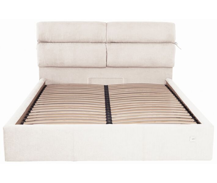 Фото - кровать Ліжко двоспальне Richman Едінбург 180 х 200 см Місті Milk Бежева