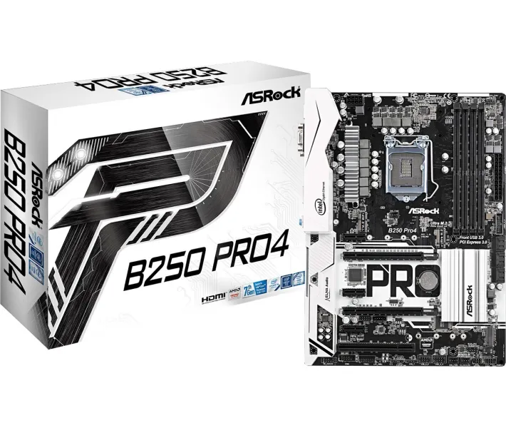 Материнська плата ASrock B250 PRO4 Фото - материнську плату Материнська плата ASrock B250 PRO4