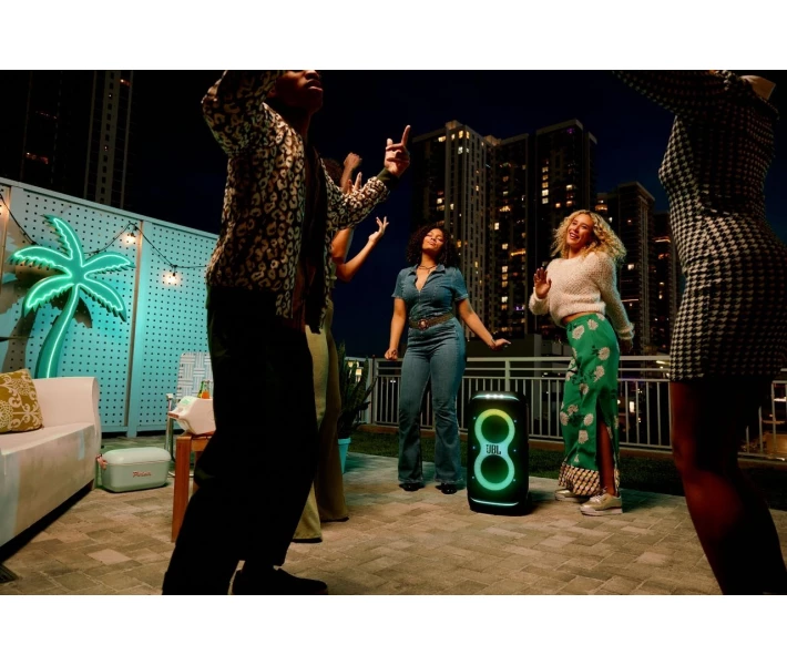 Фото - портативну колонку Акустика JBL PartyBox Stage 320 (JBLPBSTAGE320EP) Black