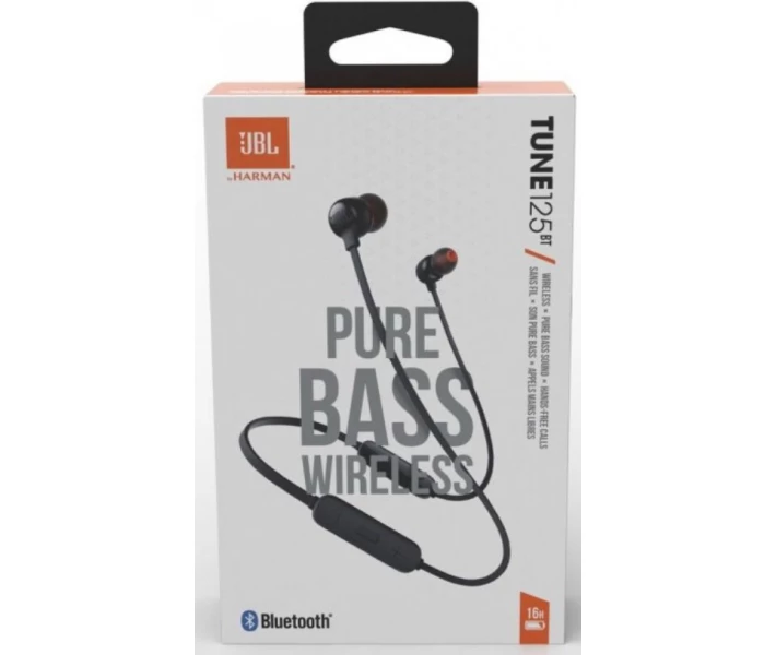 Фото - навушники Навушники JBL Tune 125BT (JBLT125BTBLK) Black