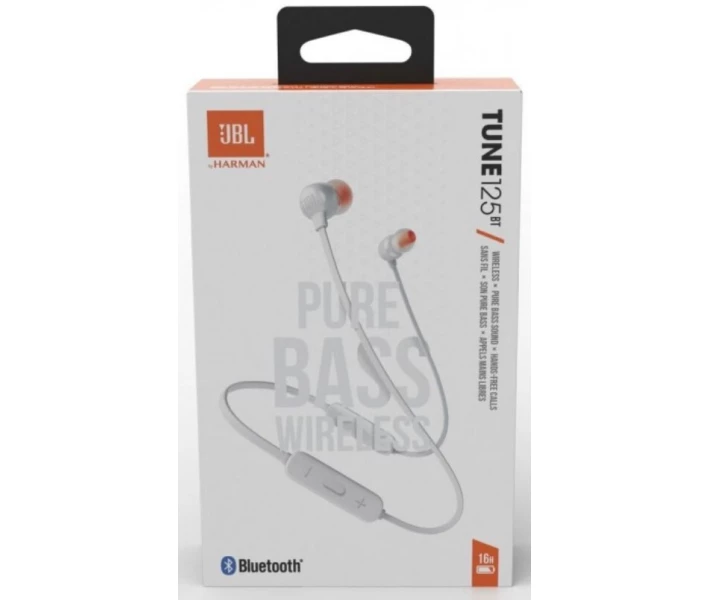 Фото - навушники Навушники JBL Tune 125BT (JBLT125BTWHT) White