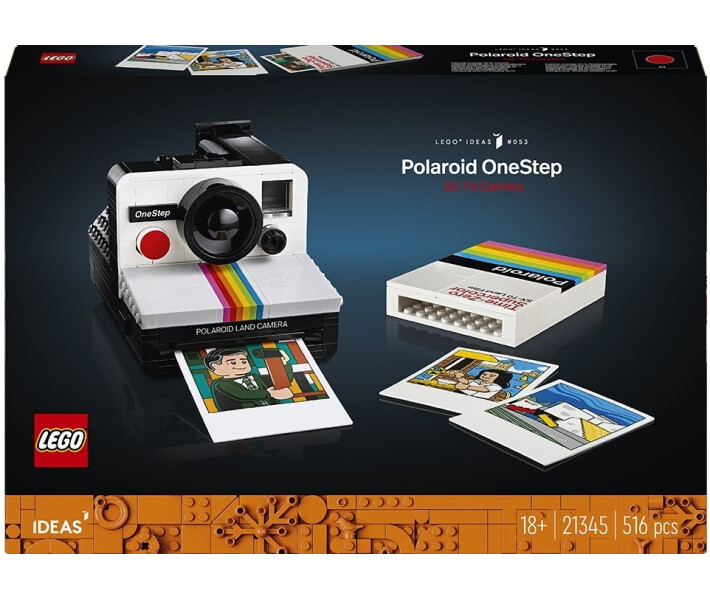 Фото - дитячий конструктор Конструктор LEGO®  Ideas Фотоапарат Polaroid OneStep SX-70 (21345)