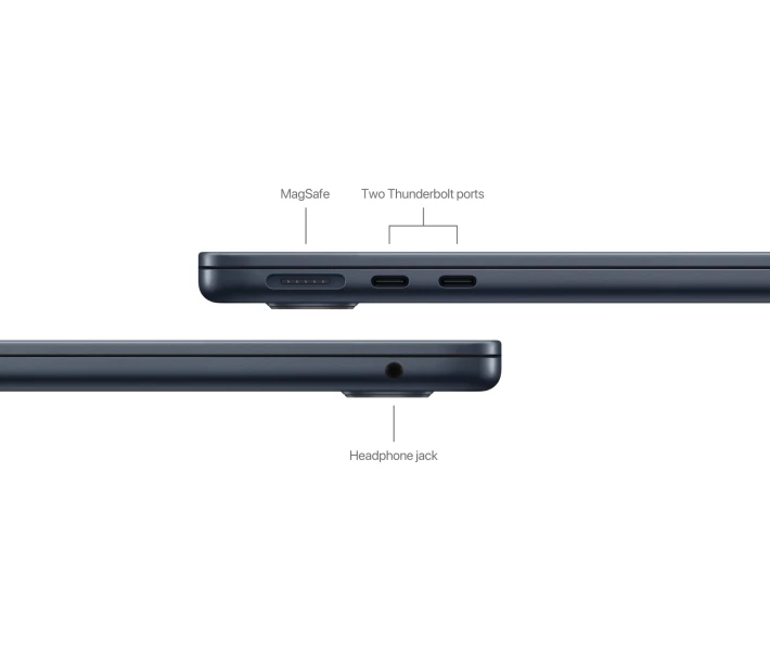 Фото - ноутбук Ноутбук Apple MacBook Air 13" M2 16/256GB (MC7X4) Midnight
