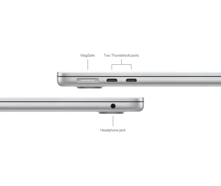 Фото - ноутбук Ноутбук Apple MacBook Air 13" M2 16/256GB (MC7V4) Silver
