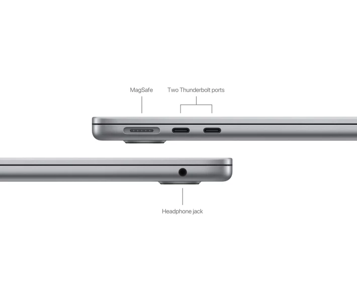 Фото - ноутбук Ноутбук Apple MacBook Air 13" M2 16/256GB (MC7U4) Space Grey