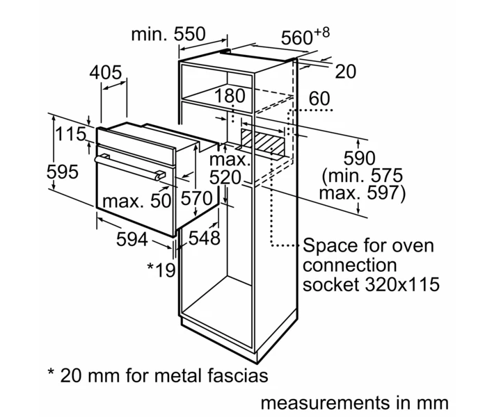 Фото - духова шафа Духова шафа електрична Bosch HBJ558YS3Q