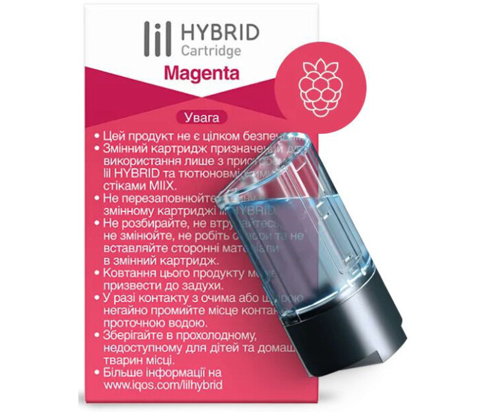 Фото - аксессуар для электронных сигарет Картридж lil HYBRID Magenta