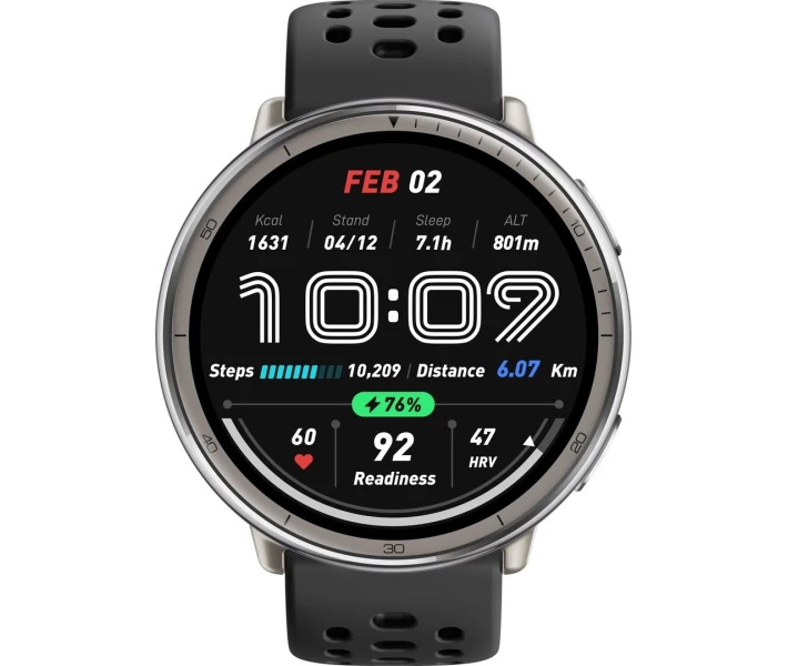 Фото - смарт-годинник Годинник Amazfit Active 2R Sport W2437GL7N Чорный