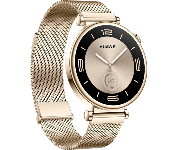 Фото - Смарт-годинники Смарт-годинник Huawei Watch GT 4 41mm Elegant Light Gold Milanese (55020BJA)