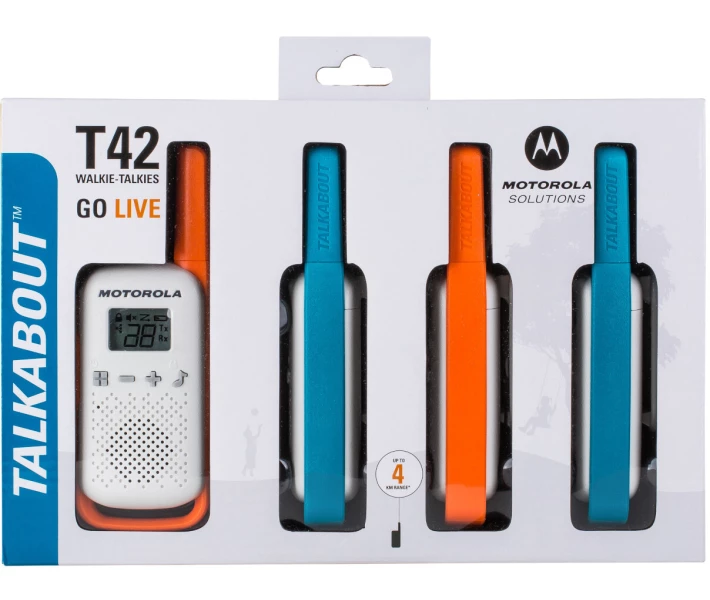 Фото - рацію Рація Motorola TALKABOUT T42 QUAD PACK