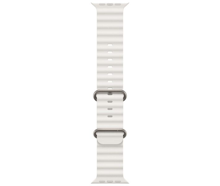Фото - смарт-годинник Смарт-годинник Apple Watch Ultra 2 GPS + Cellular, 49mm Titanium Case with White Ocean Band (MREJ3UL/A)