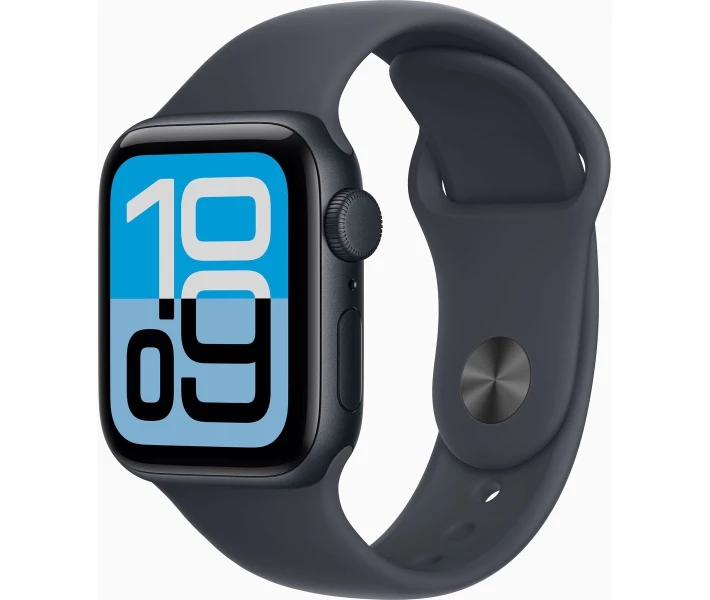 Фото - Смарт-годинники Apple Watch SE 3 GPS 40mm Midnight Aluminium Case with Midnight Sport Band - S/M (MEH94RK/A)