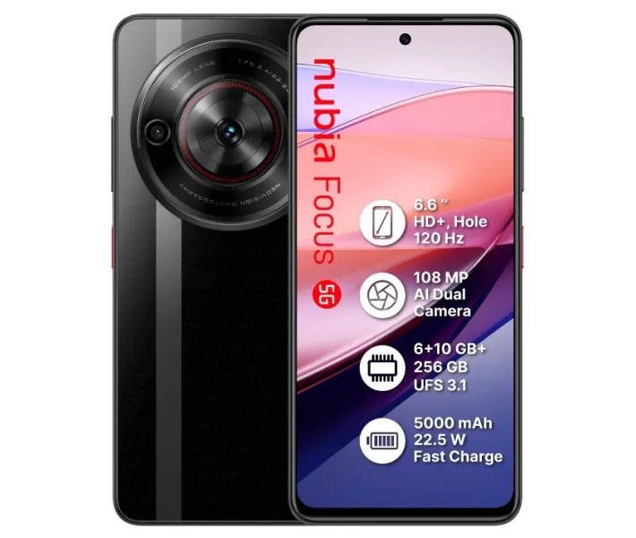 Смартфони Nubia Focus 5G — купити Nubia Focus 5G в Києві, Україні
