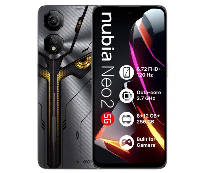 Фото - мобільний телефон і смартфон Nubia NEO 2 5G 8/256GB Grey