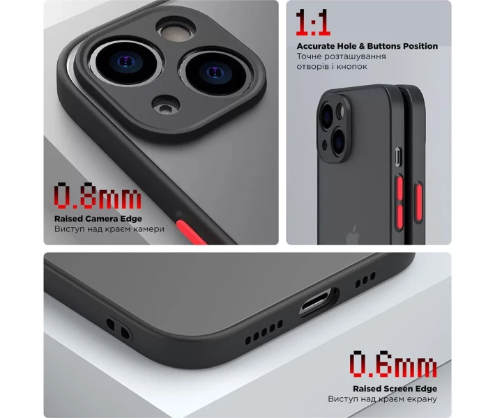 Фото - чохол для смартфону Чохол ArmorStandart Xiaomi Redmi Note 13 Frosted Matte Green