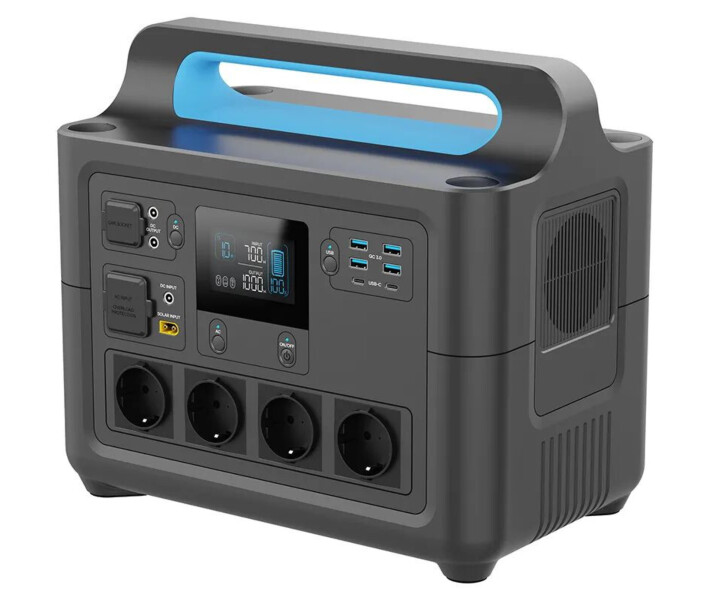 Фото - зарядну станцію Зарядна станція PowerPlant HS1000 1228 Вт/год 1500 Вт (PB930845)