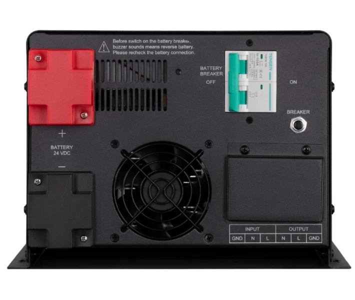 Фото - інвертор Інвертор 2E HI2500, 2500W, 24V - 230V, LCD, AVR, Terminal in&out (2E-HI2500)
