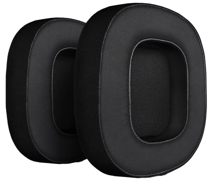 Фото - аксесуари для навушників Амбушури microfiber+protein+memory sponge+cooling gel до HATOR Hypergang 2 Black 2шт. (ACC-109)