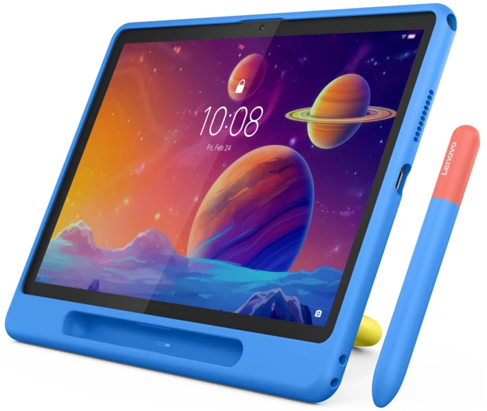 Фото - планшет Планшет Lenovo Tab 4/128 LTE Luna Grey + Kids Bumper and Pen (ZAEJ0129UA)