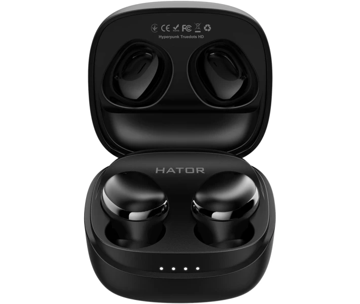 Фото - навушники Навушники HATOR Hyреrpunk Truedots HD (HTA411) Black