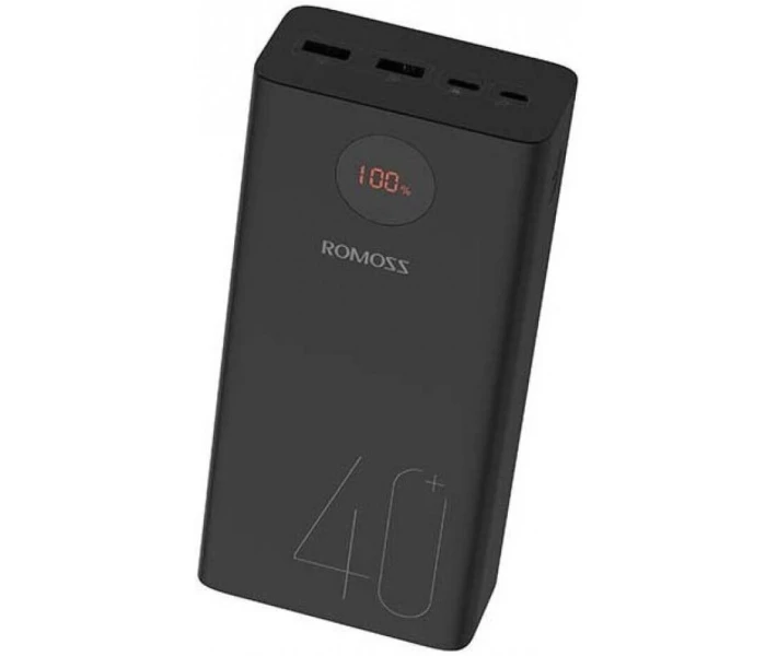 Фото - Портативні батареї (Power Bank) Power Bank Romoss 40000mah 18 W PEA40 (PEA40-112-2135) чорний