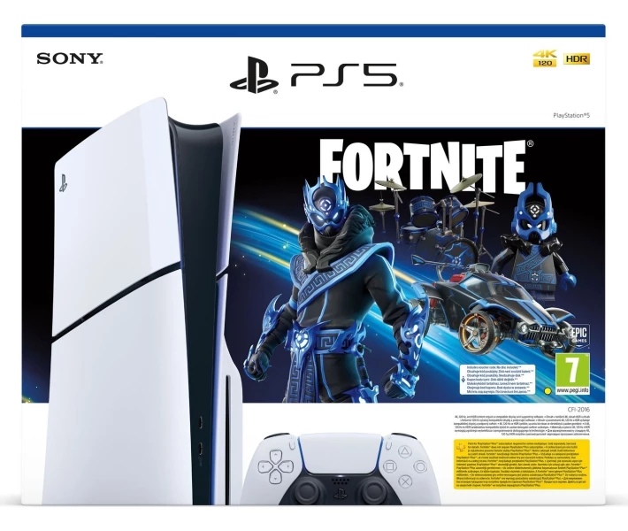 Фото - ігрову консоль Консоль PlayStation 5 Slim (CFI-2016) Fortnite Cobalt Star