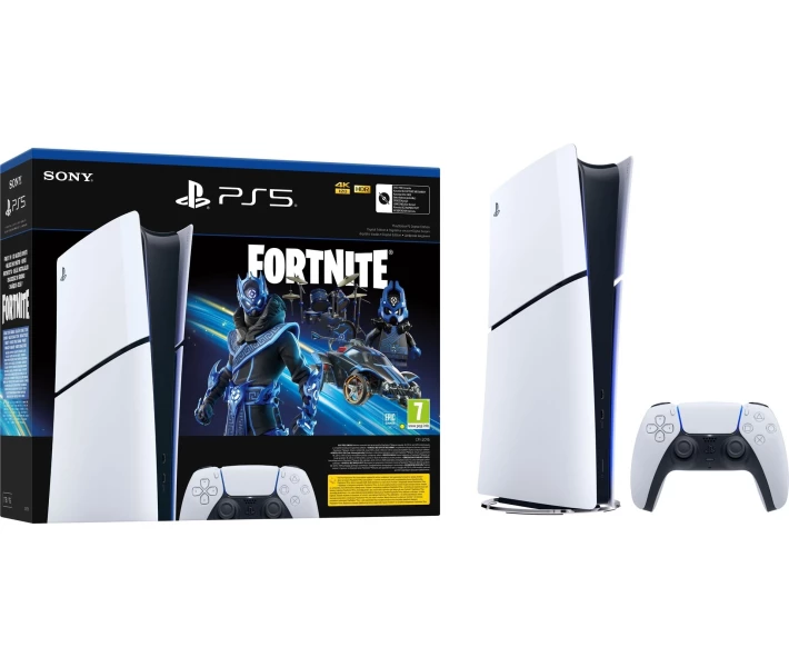 Фото - ігрову консоль Консоль PlayStation 5 Slim Digital Edition (CFI-2016) Fortnite Cobalt Star