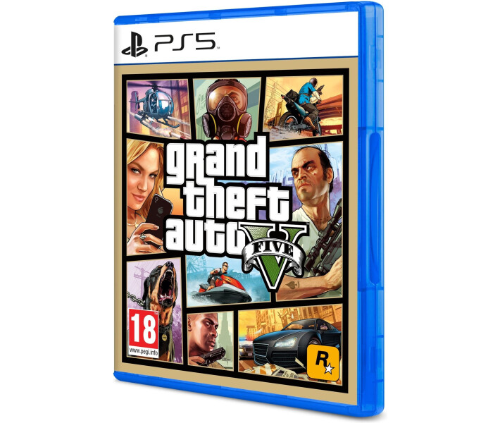 Фото - гру для приставки та ПК Гра PS5 Grand Theft Auto V PS5 BD диск