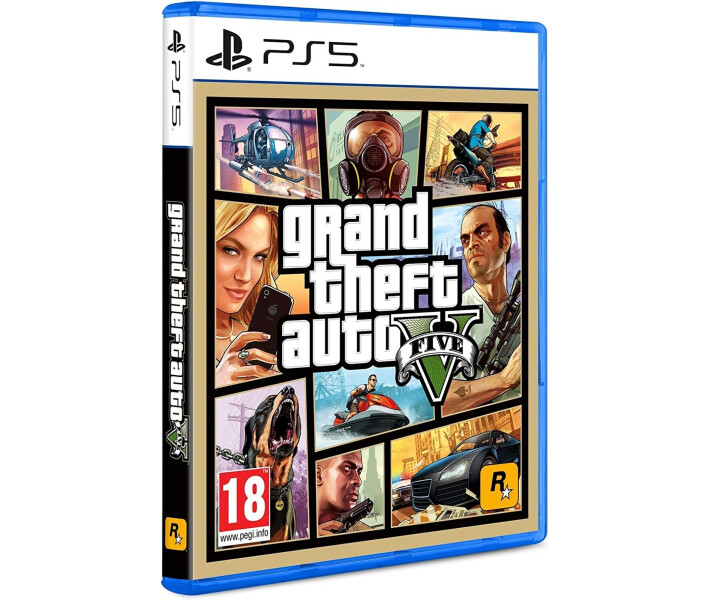 Фото - гру для приставки та ПК Гра PS5 Grand Theft Auto V PS5 BD диск