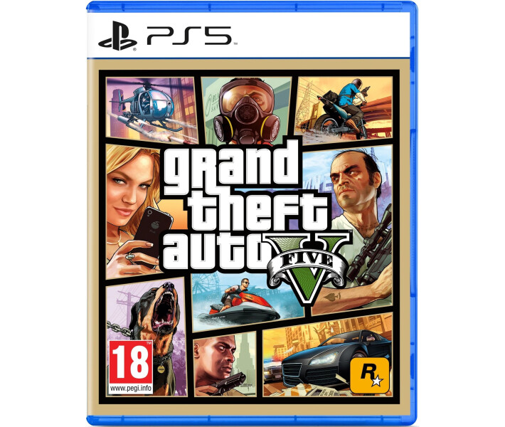 Фото - гру для приставки та ПК Гра PS5 Grand Theft Auto V PS5 BD диск
