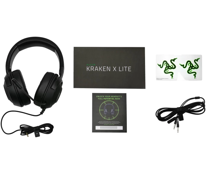 Фото - навушники Наушники RAZER Kraken X Lite (RZ04-02950100-R381) Black