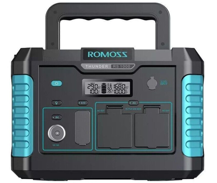 Фото - зарядну станцію Зарядна станція Romoss RS1000 (RS1000-2B2-G153H) (1000 Вт)