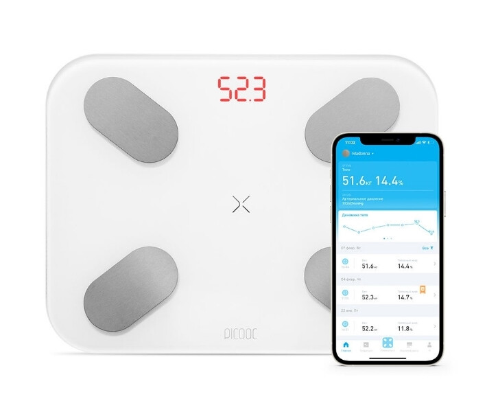 Фото - підлогові ваги Розумні ваги Picooc S1 pro V2