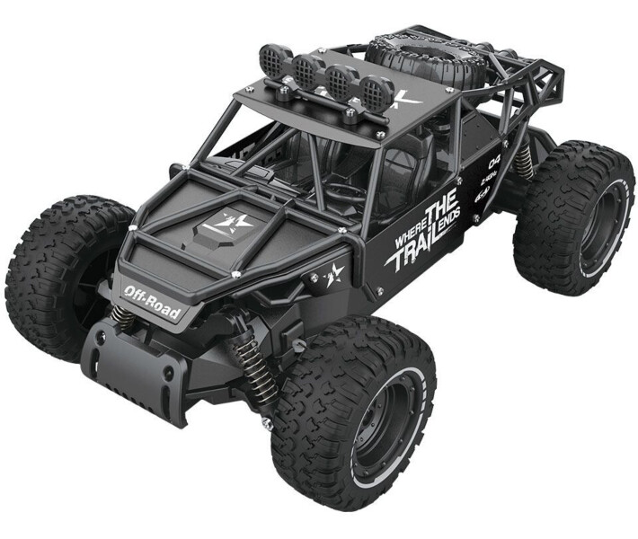 Фото - радіокеровану іграшку Автомобіль на радіокеруванні OFF-ROAD CRAWLER - RACE (матовий чорний) (SL-309RHMBl)
