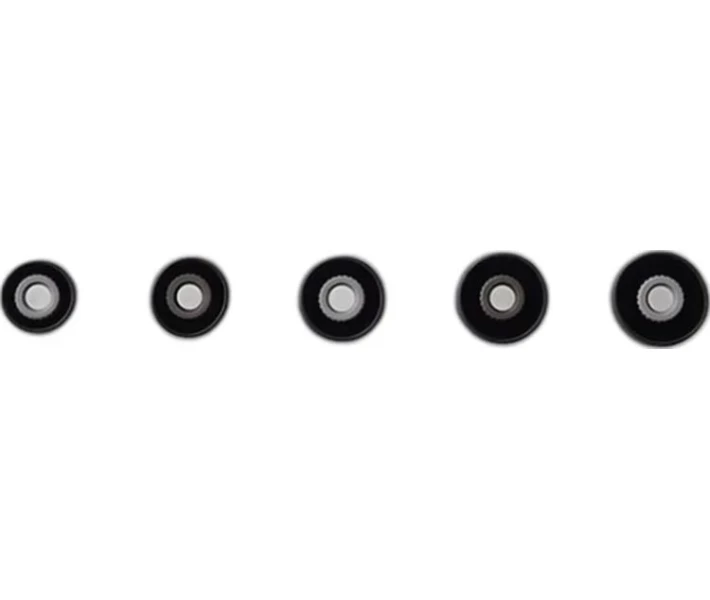 Фото - аксесуари для навушників Амбушюри силіконові Final Audio Earpiece Type E (5 pair) (90403559) Black