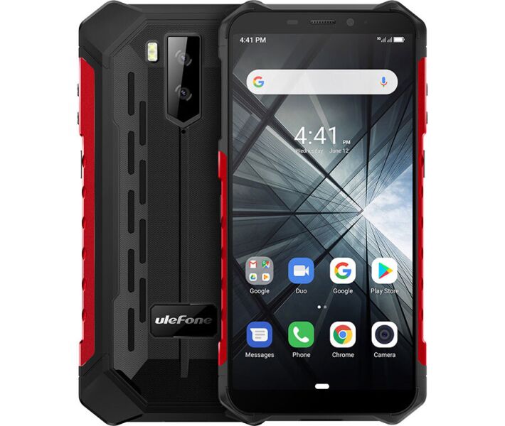 Фото - мобільний телефон і смартфон Ulefone Armor X3 2/32GB Black/Red