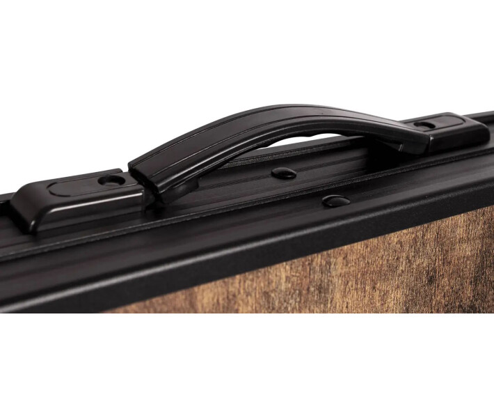 Фото - розкладні меблі Стіл Bo-Camp Decatur 90x60 cm Black/Wood look (1404200) (DAS301467)