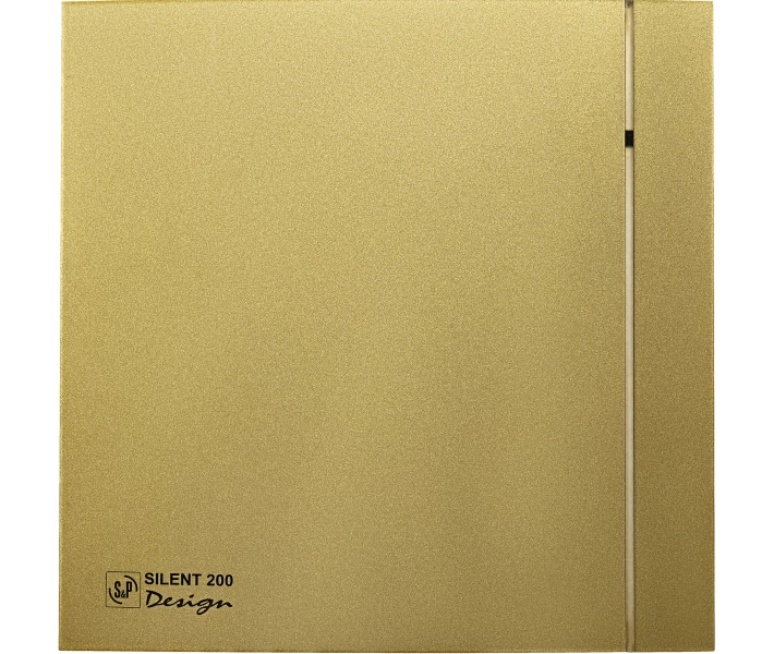 Фото - вытяжной вентилятор Витяжний вентилятор Soler&Palau SILENT-200 CZ GOLD DESIGN 4C, 5210626300