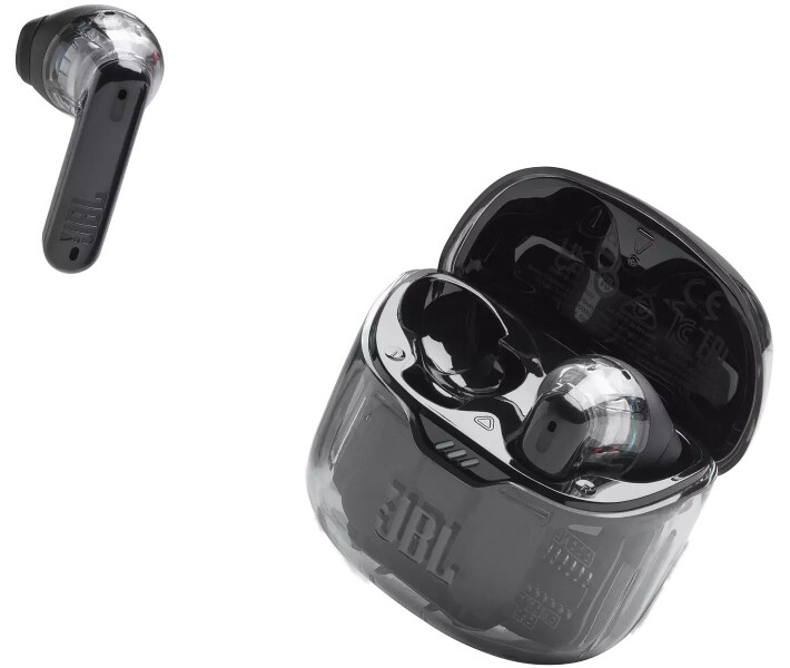 Фото - навушники Навушники JBL Tune Flex (JBLTFLEXGBLK) Ghost Black