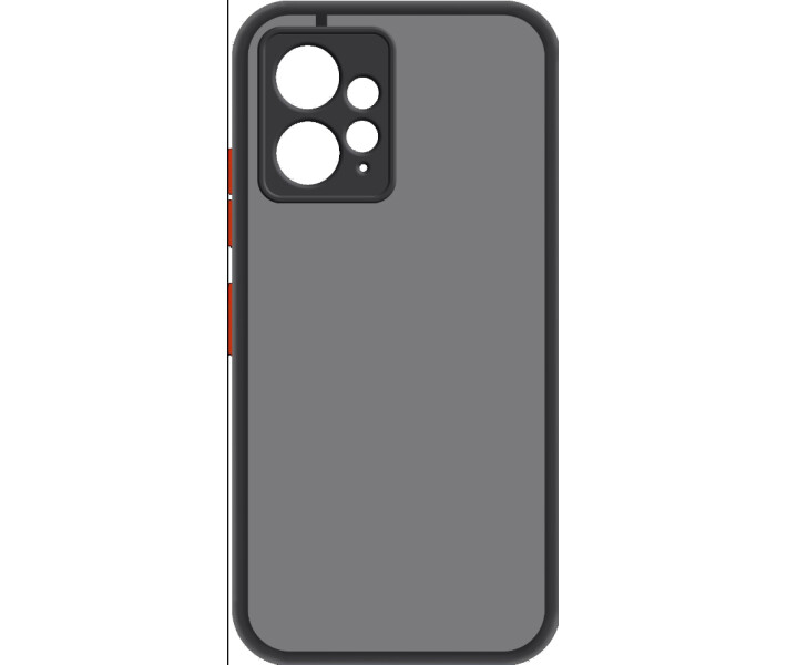 Фото - чохол для смартфону Чохол MAKE Xiaomi Frame Black для Redmi Note 12