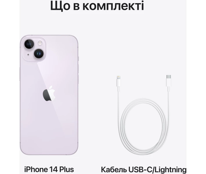 Вітринний зразок Apple iPhone 14 Plus 128GB Purple (MQ503) купити