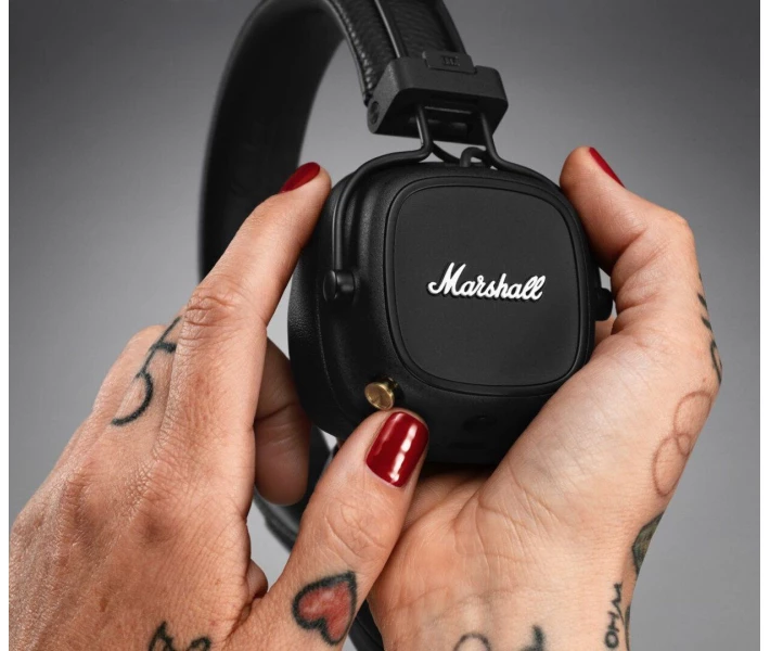 Фото - навушники Навушники Marshall Major IV Bluetooth (1005773) Black