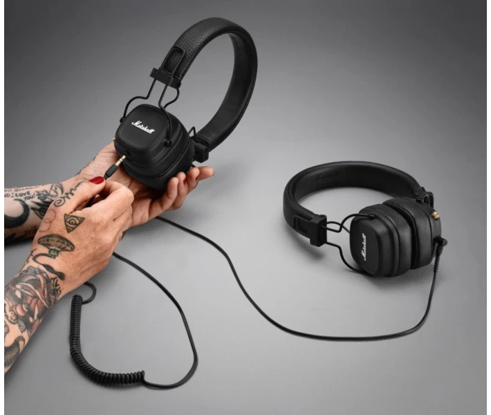 Фото - навушники Навушники Marshall Major IV Bluetooth (1005773) Black