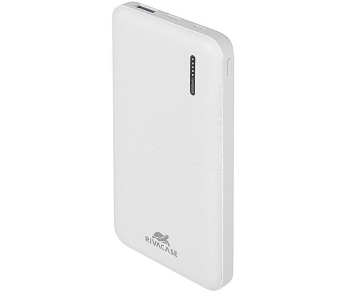 Фото - універсальну мобільну батарею Power Bank RIVACASE VA2531 10000mAh QC/PD White
