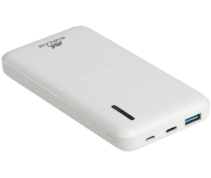 Фото - універсальну мобільну батарею Power Bank RIVACASE VA2531 10000mAh QC/PD White