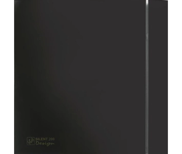 Фото - вытяжной вентилятор Витяжний вентилятор Soler&Palau SILENT-200 CZ BLACK DESIGN - 4C, 5210616700
